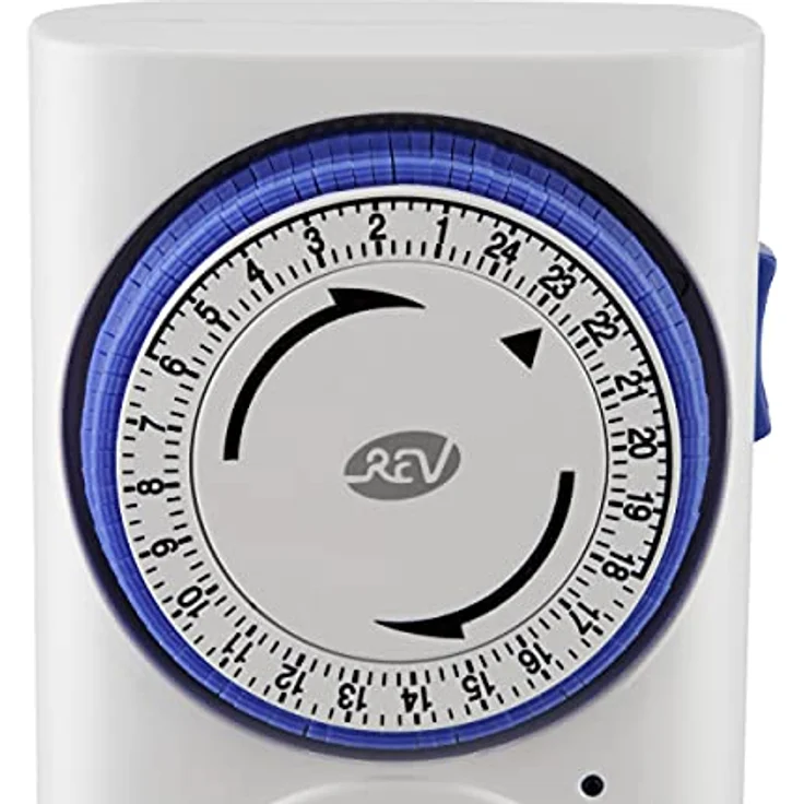 Rev Ritter 0025400103 Tageszeitschaltuhr mechanisch professionell, weiß – Bild 7