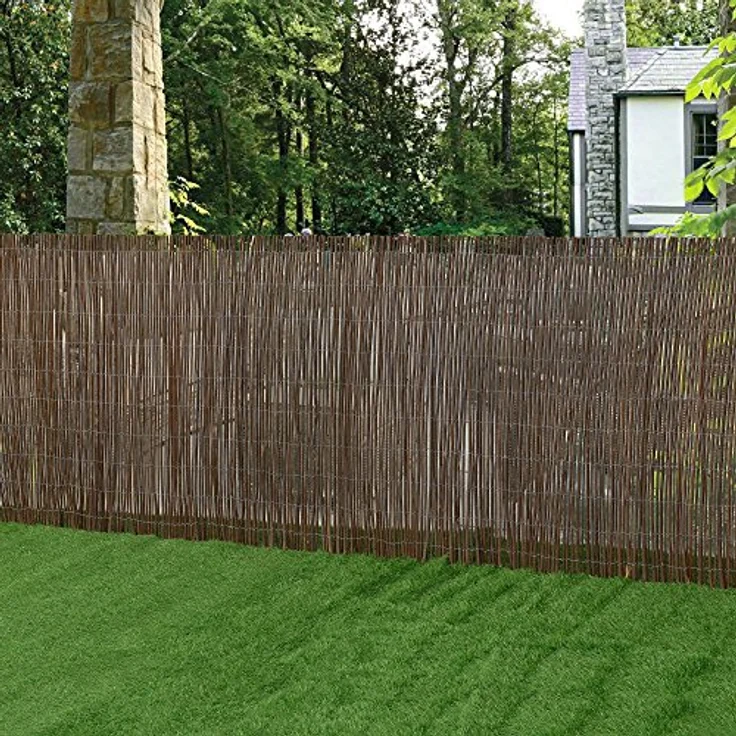 casa.pro Weidenmatte Sichtschutzmatte Sichtschutzzaun Weiden Zaun 100 x 500cm – Bild 6