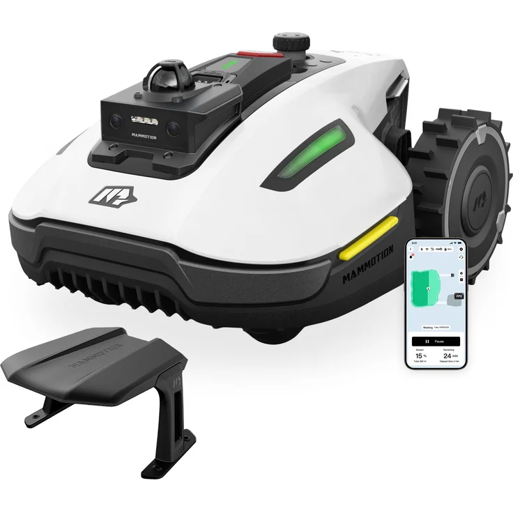 Mammotion YUKA Mini 2 1000, Mähroboter ohne Begrenzungskabel, bis 1000m², 360° LiDAR Navigation, DropMow, Auto-Kartierung, Kantenschneiden, APP
