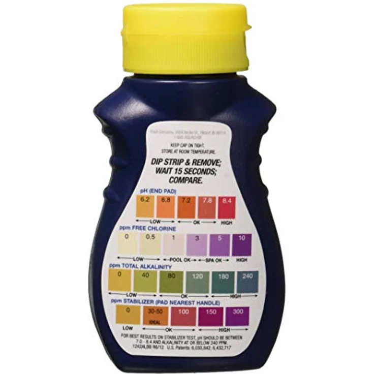 AquaChek Typ GELB 50 Teststreifen Chlor – Bild 3