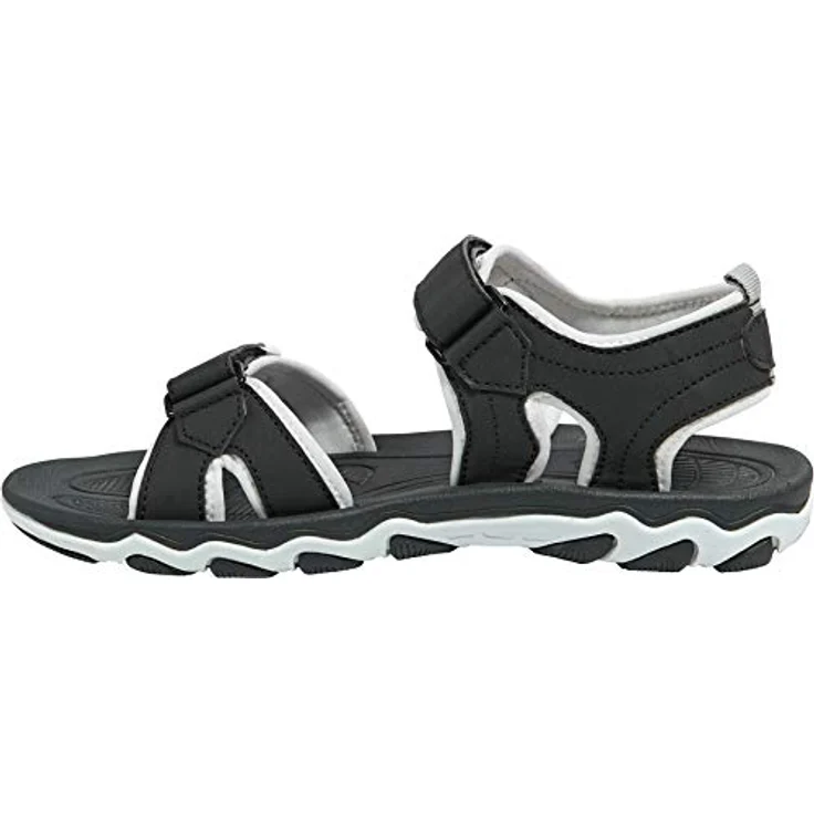 hummel Sandal Sport Jr, Unisex Sicherheitssandalen aus Kunstleder und Neopren, Schwarz, Größe 33 – Bild 4