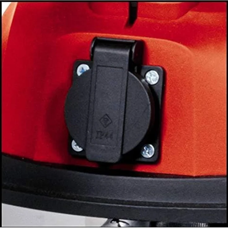 Einhell Nass-Trockensauger TC-VC 1820 SA (20 L, 3tlg. Kunststoffrohr, 150 cm Saugschlauch, Blasanschluss, 4 Lenkrollen, Zubehörhalterung, Schmutzfangsack, Schaumstofffilter, autom. Gerätesteckdose) Akku beutellos 20 Liter – Bild 5