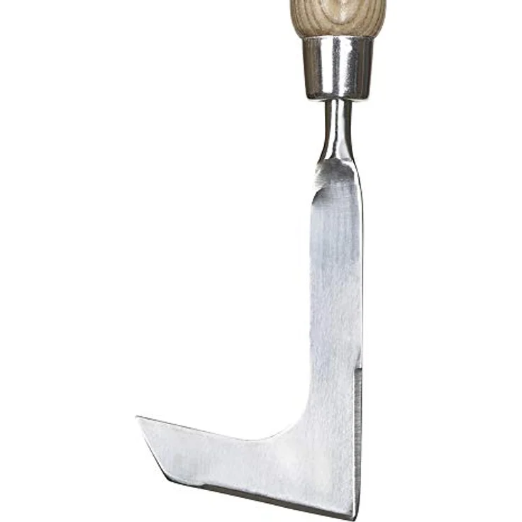 Kent & Stowe Fugenkratzer – Unkrautkratzer aus Edelstahl zum Entfernen von Moos und Unkraut, Fugenmesser mit Stiel aus Eschenholz, Länge: 28,5 cm – Bild 2
