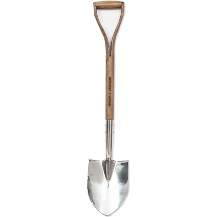 Spear & Jackson 4650PS Traditioneller Edelstahl-Pflanzspaten