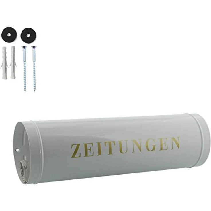 BURG-WÄCHTER Zeitungsrolle mit Kunststoffabdeckung, Briefkastenergänzung, 800 W, Weiß – Bild 5