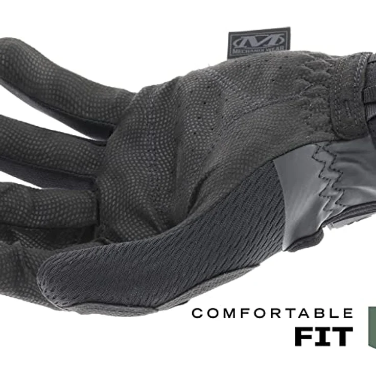 Mechanix MSD-55-010 Wear msd-55–010 Specialty 0,5 mm Hohe Geschicklichkeit Covert Tactical Handschuhe, Schwarz, L – Bild 6