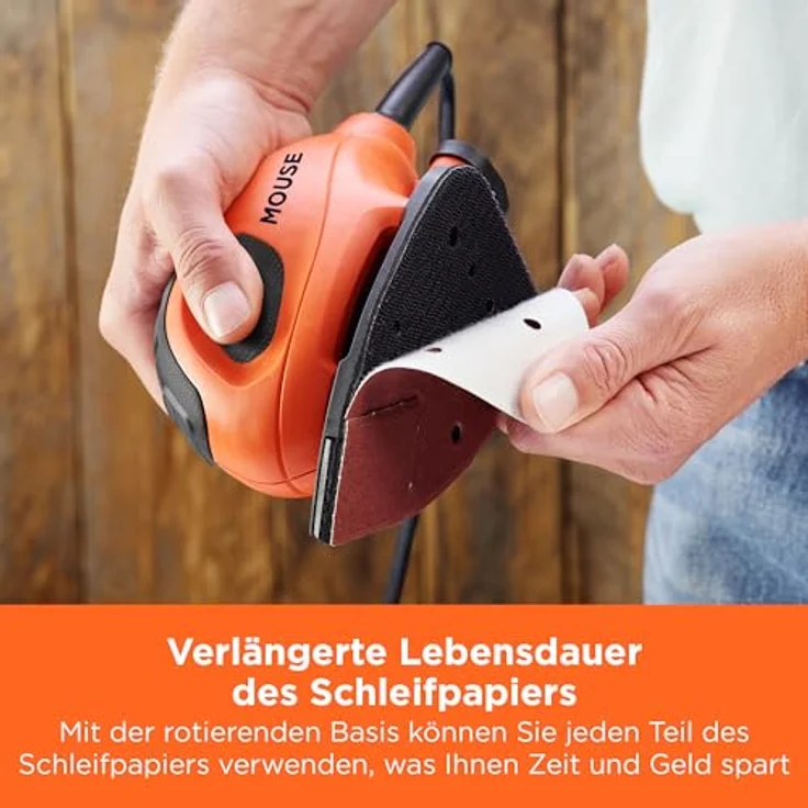 BLACKundDECKER BEW230BC-QS BEW230BC-QS-Lijadora Mouse 55W Con 15 accesorios y Bolsa andere – Bild 7