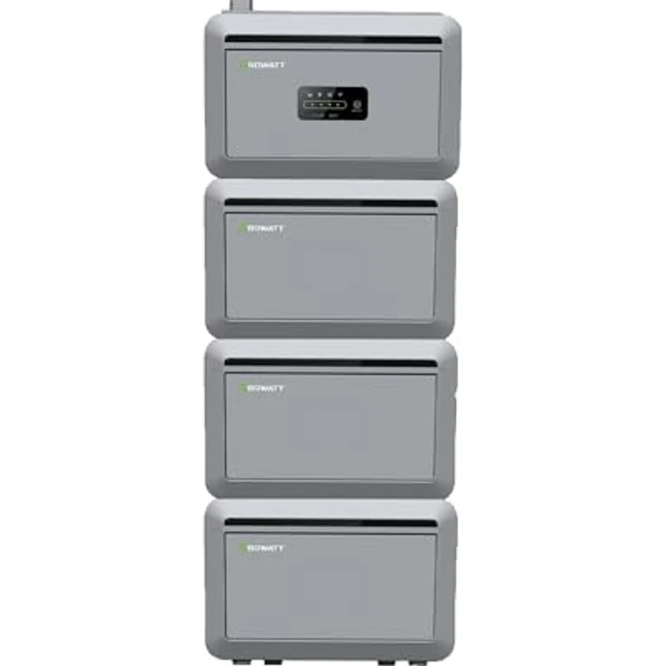 Growatt NEXA 2000, All-in-One Solarspeicher (2048 Wh) mit 3 Erweiterungsakkus, IP66, einfache Installation für Balkonkraftwerke – Bild 1