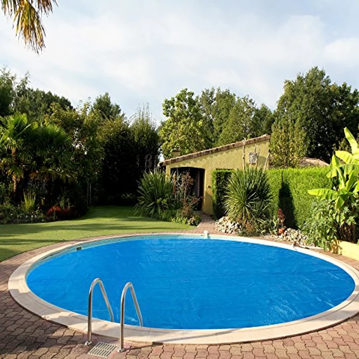 AREBOS Solarfolie Pool rund, 5m - Blau – Bild 3