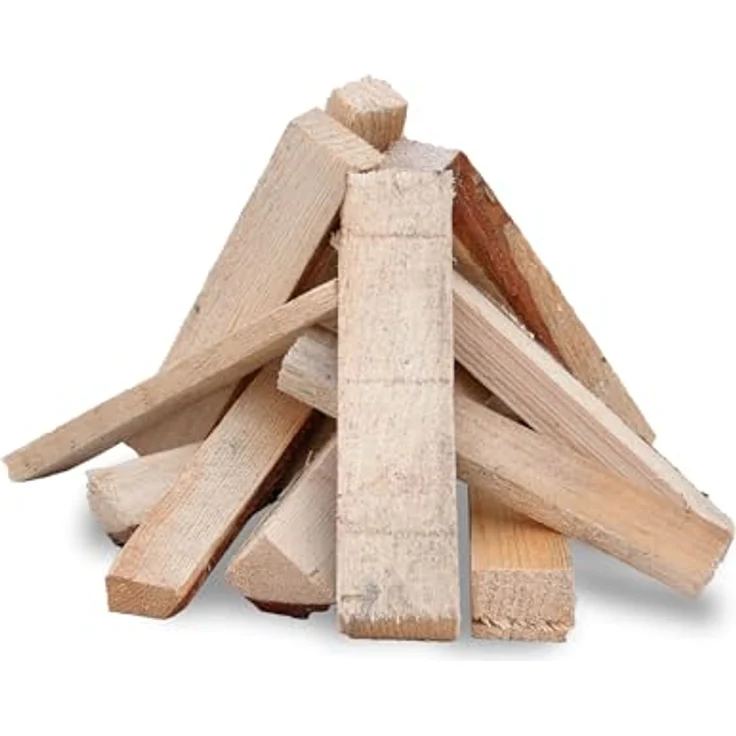 HEIZFUXX Anzündholz Blue, 18 cm, Weichholz, 3 kg x 5 Säcke, 15 kg Gesamtgewicht – Bild 3