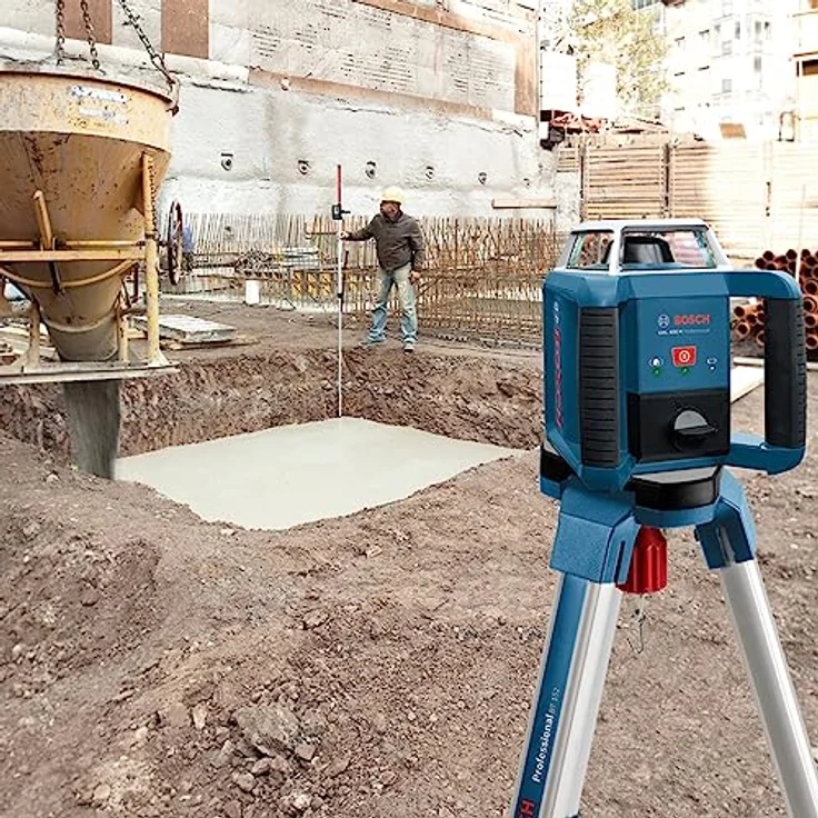 BOSCH Punkt- und Linienlaser GRL 400 H, Rotationslaser - in L-BOXX 238, Arbeitsbereich bis zu 400m, rot – Bild 2
