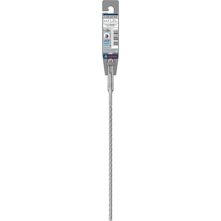 Bosch PRO SDS plus-5X Hammerbohrer 5,5 x 200 x 260 mm, Wolfam-Carbide, 4-Schneider-Design für Stahlbeton – Bild 2