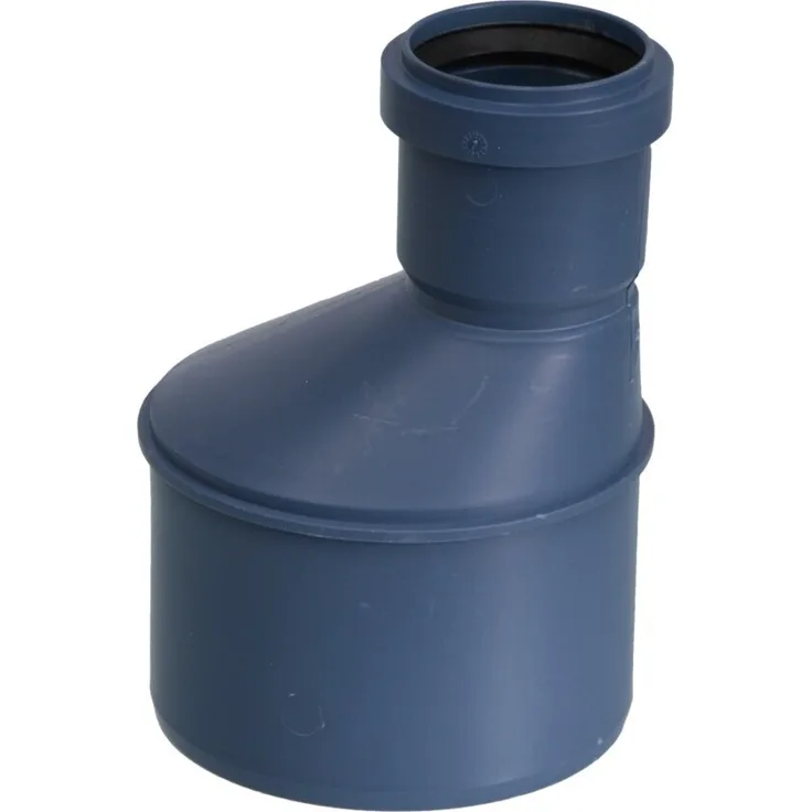 POLOPLAST POLO-KAL NG Übergangsrohr DN 110/75, schalldämmend, blau, hohe Ringsteifigkeit, 20 Jahre Garantie