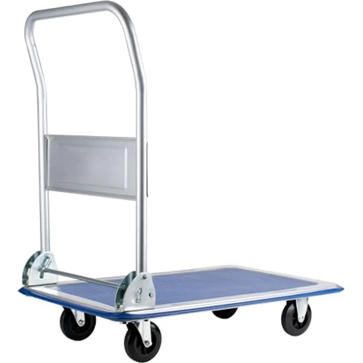 pavo Transportwagen 8037421, Ladewagen mit 150 kg Tragfähigkeit und robuster Stahlkonstruktion – Bild 2