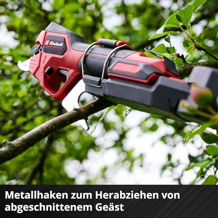 Einhell Akku-Astschere GP-LS 18/28 Li T BL-Solo, professionelle Teleskop-Astsäge, 28 mm Schnittleistung, ohne Akku, ohne Ladegerät – Bild 11