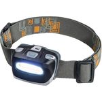 Hama LED-Stirnlampe "COB 110", ideal für Freizeit und Werkstatt, stoßfest, vertikal verstellbar, schwarz