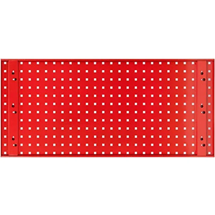 ADB Lochwand Werkstattwand Metall, 987x456 mm, Zubehör, Verkehrsrot (RAL 3020) – Bild 2