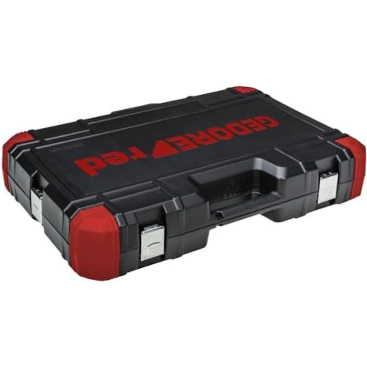 GEDORE red Steckschlüsselsatz R46003100, 100-teilig, Mit Umschaltknarre, Ratsche, Steckschlüssel und Bitsatz, Hammer, Ringmaulschlüssel und Zangen – Bild 4