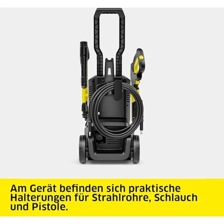 Kärcher Hochdruckreiniger K 5 FJ, ideal für mittlere Verschmutzungen, mit VPS und Dreckfräser, gelb – Bild 8