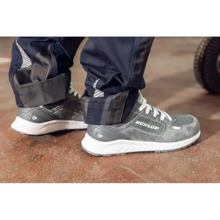 Dunlop_Workwear 201061 Dunlop Storm S3 Sicherheitsschuh, mit Fiberglas-Zehenschutzkappe und durchtritthemmender Textilzwischensohle, schwarz – Bild 2