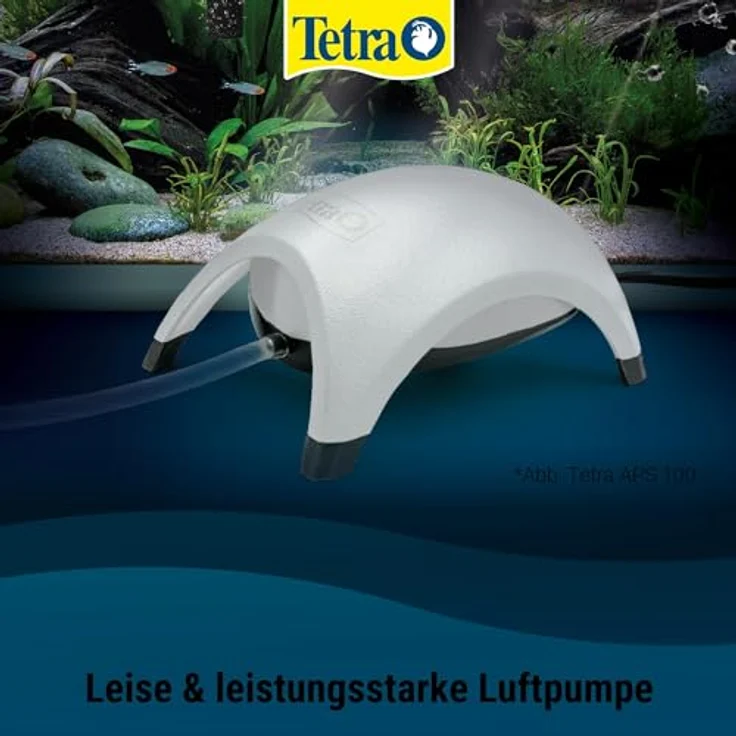 Tetra APS 300 Aquarium Luftpumpe - leise Membran-Pumpe für Aquarien von 120-300 L, weiß – Bild 3