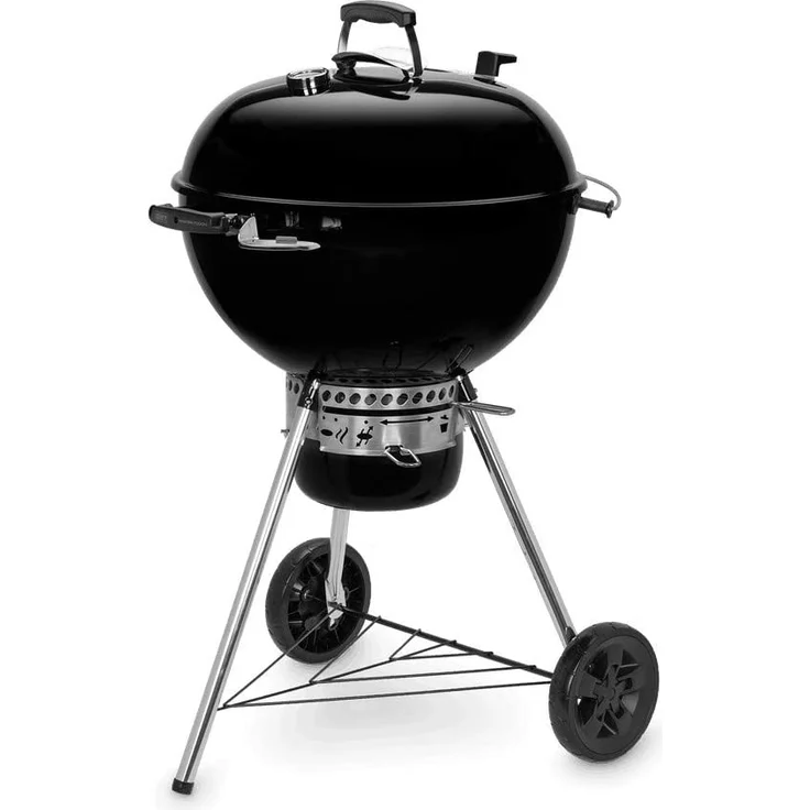 Weber Master-Touch GBS E-5750 57 cm, black 14701004 Holzkohlegrill H 107 x B 65 x T 72 cm – Bild 2