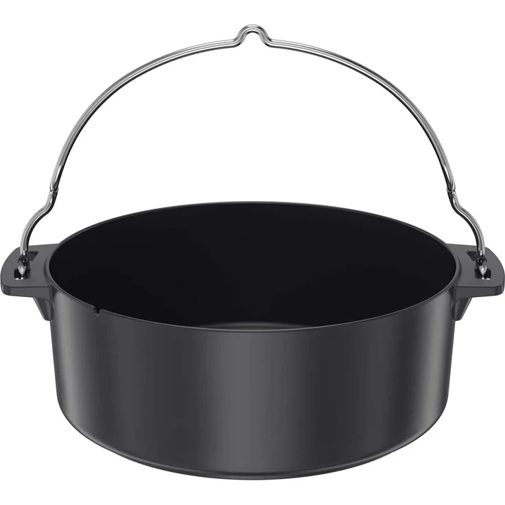 RÖSLE VARIO Dutch Oven, Hochwertiger Dutch Oven aus emailliertem Gusseisen, Deckel als Pfanne einsetzbar, mit Tragebügel, 8,5 l – Bild 2