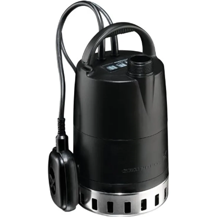 Grundfos Unilift CC 7 A1 Kellerentwässerungspumpe 96280968 Tauchpumpe mit 10 m Kabel 230 Volt Wechselstrom 380 Watt 10.000 l/h Entwässerung max. Förderhöhe 7 m max. Tauchtiefe 10 m max. Partikelgröße 10 mm max. Wassertemperatur 40 °C Kabellänge 10