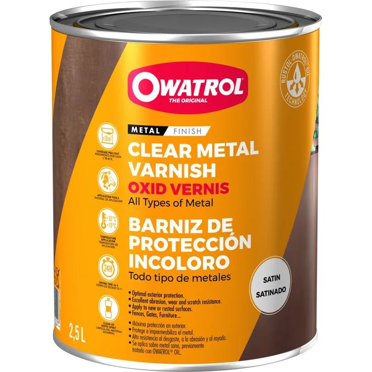 OWATROL OXID VERNIS 0,75 Liter seidenmatt