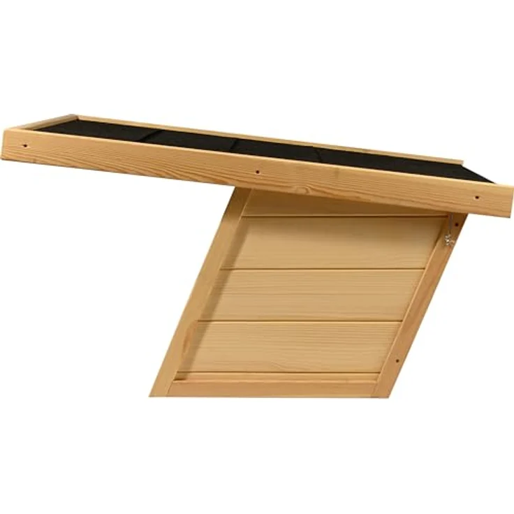 dobar Mährobotergarage "Suburb I", Anthrazit, wetterfeste Mähroboter-Unterkunft, 85x76x48 cm – Bild 3