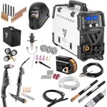 STAHLWERK Inverterschweißgerät Kombi-Schweißgerät CTM-416 Puls Pro Vollausstattung, 20 - 160 A, 6-in-1 Schutzgas-Schweißgerät, Inverter mit 160 A, inkl. Zubehör in Schutzhülle