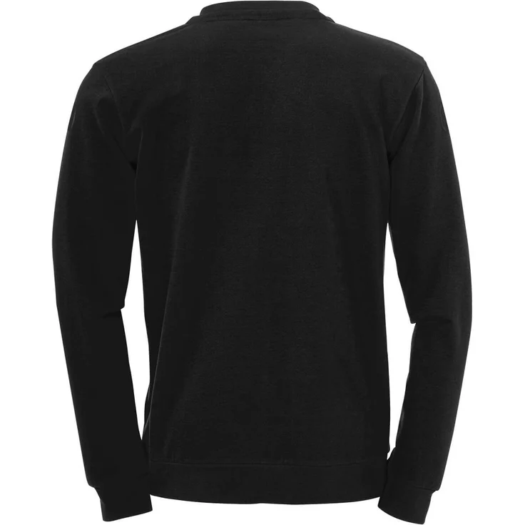 Kempa Sweatshirt TRAININGSTOP Unisex 2003641 schwarz M - Rundhalsausschnitt, Flatlocknaht, elastisches Rippbündchen