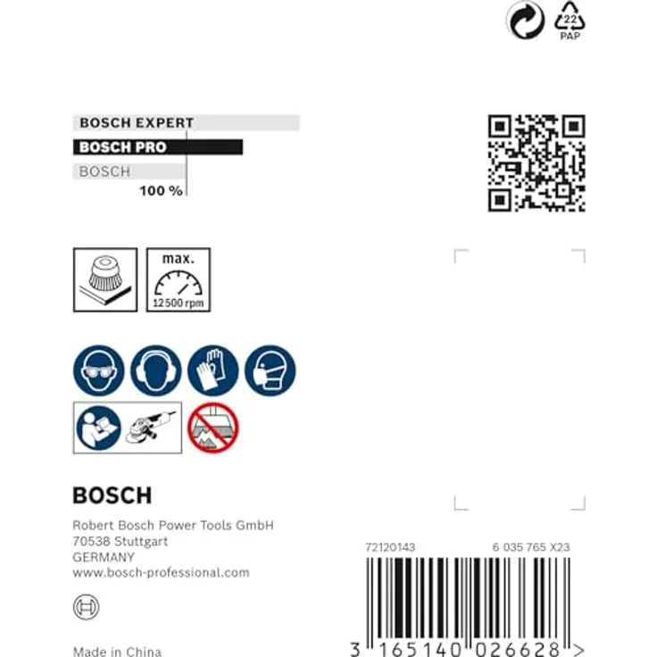 Bosch Professional Topfbürste, Drahtbürste 75 mm, Draht 0,3 mm - Preisvergleich – Bild 3