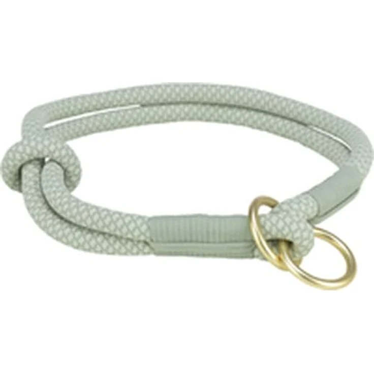 TRIXIE Halsband voor Hond Soft Half-Slip saliegroen/Mint 40x1 cm – Bild 3