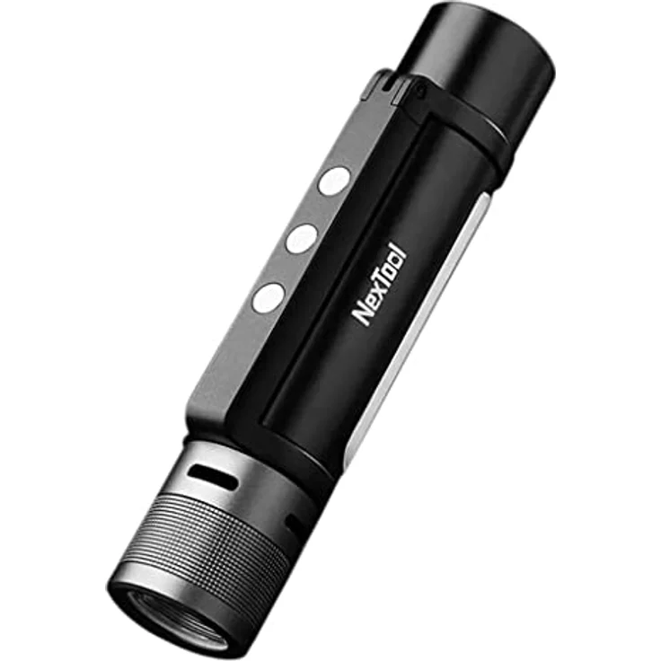 NexTool LED Taschenlampe, Outdoor Series (12.65 cm, 1200 lm), aufladbar, schwarz – Bild 1