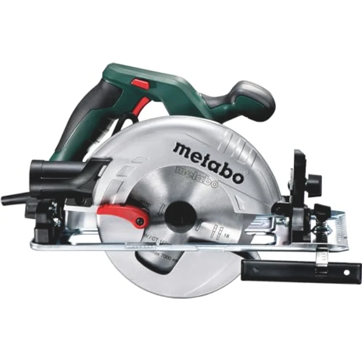 Metabo 6.00855.00 Handkreissäge KS 55 Aktion, 1200 W, 240 V, Schwarz, Grün, Rot, Silber – Bild 2