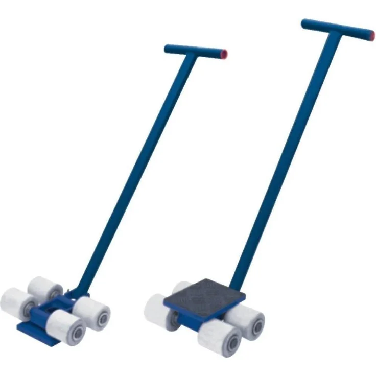 Magni SFW03 Transportwagen, Schwerlast-Fahrwerk mit drehbarer Tragplatte, blau, 3 Tonnen (3000 kg)