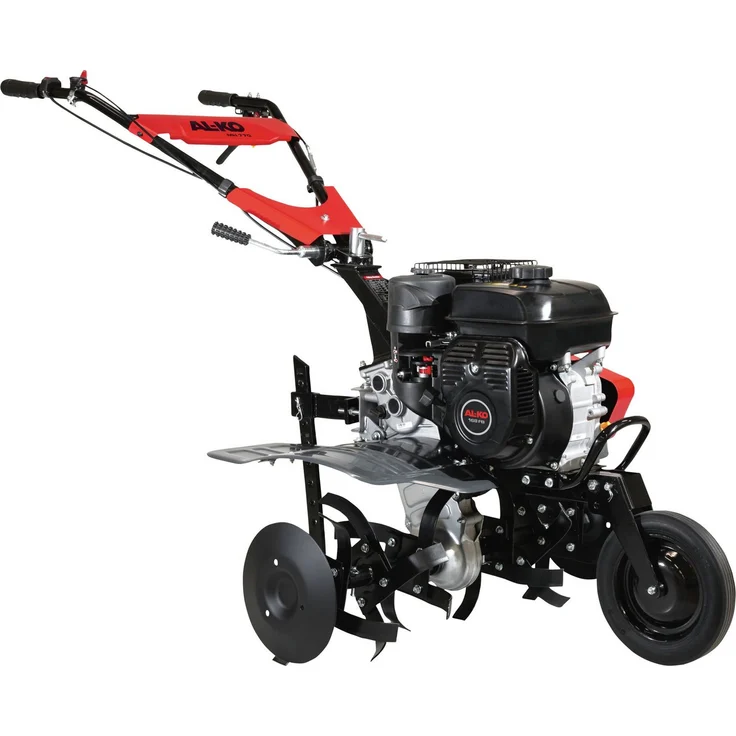 AL-KO Benzin-Motorhacke MH 770 COMFORT 3,45 kW / 196 ccm / 77 cm, Lackiertes Stahlblech, Ideal zur Bodenlockerung und Bearbeitung in Beetreihen, Ergonomischer Führungsholm – Bild 1