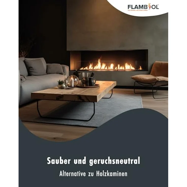 Höfer Chemie 20 L FLAMBIOL® Bioethanol 96,6% Premium für Ethanolkamin in Kanistern – Bild 5