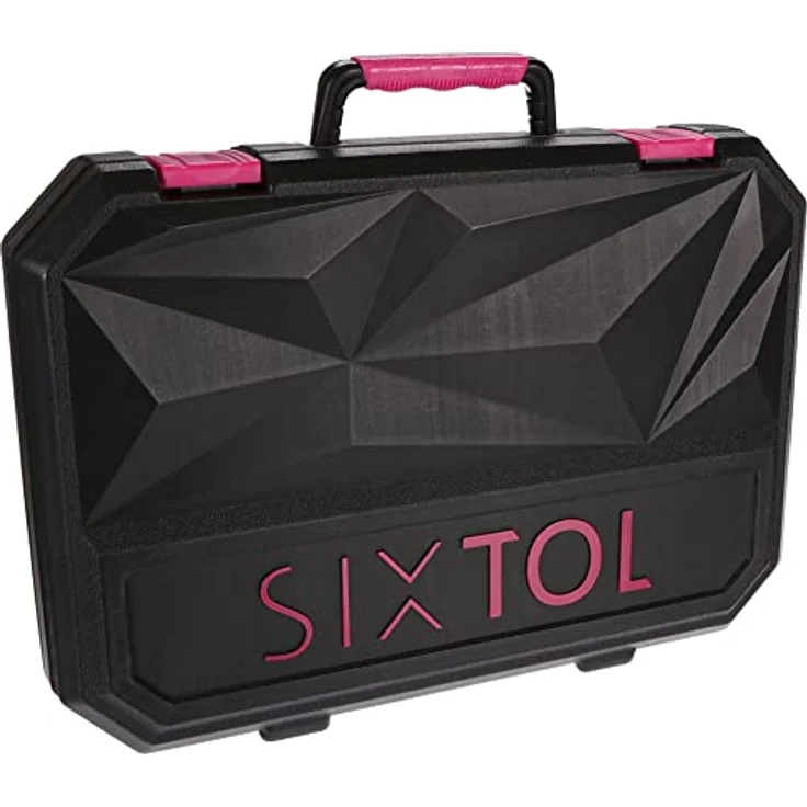 Sixtol Home Pink 128, Werkzeugkoffer mit 128 Teilen aus verchromtem Kohlenstoffstahl, pink – Bild 5