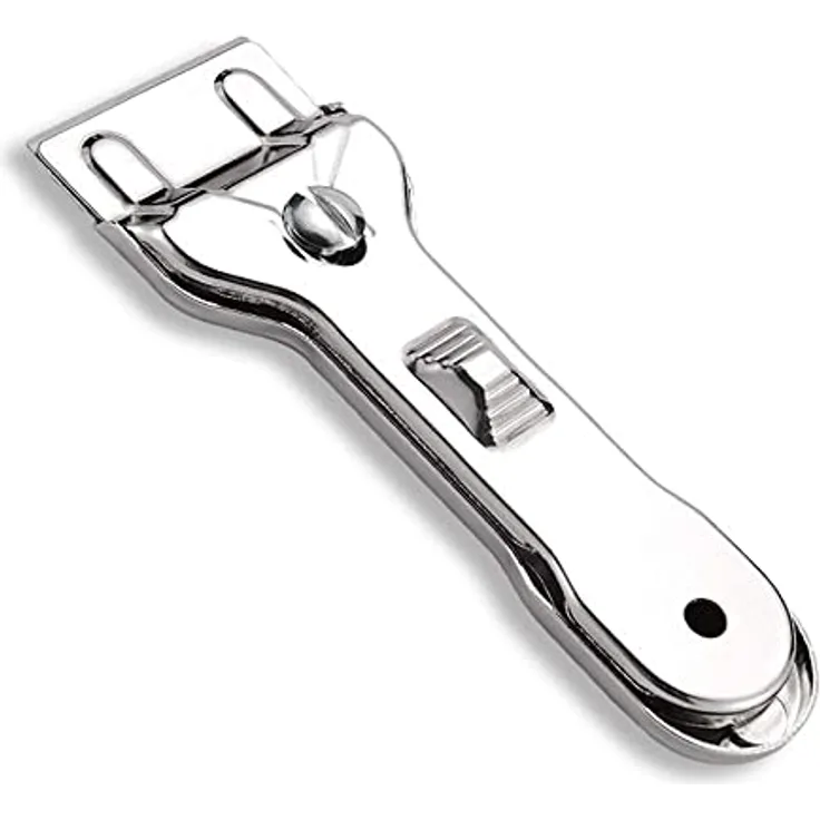 NA Scratch Resistant Stainless Steel hob Scraper for Floor, Cement, Ceramic, Tiles, Induction hob, Surface and Glass.
