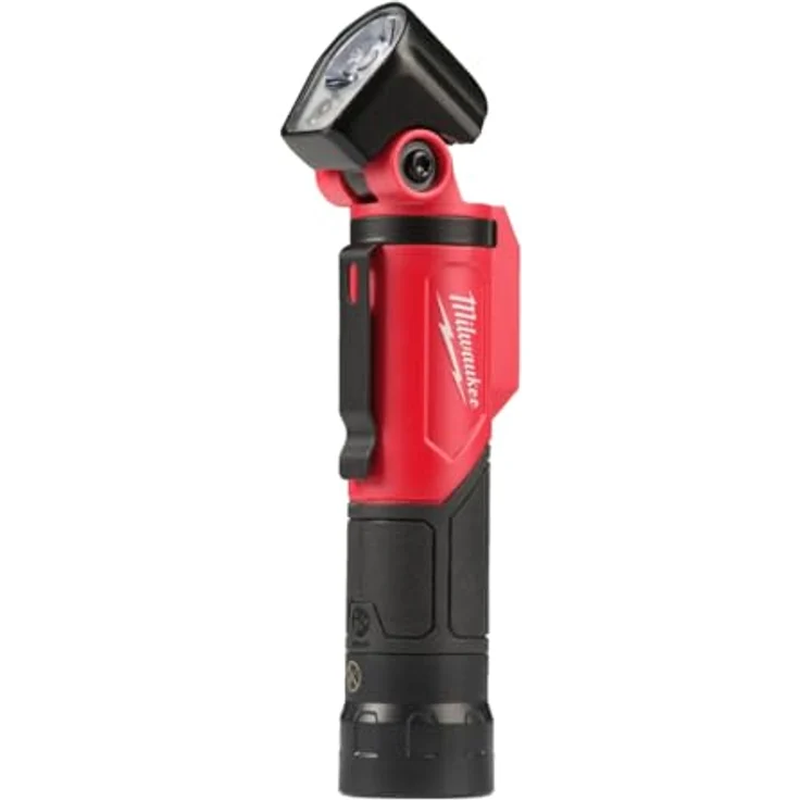 Milwaukee Syskan L4 PWL-301, USB Taschenlampe mit schwenkbarem Kopf, langlebig, schwarz – Bild 1
