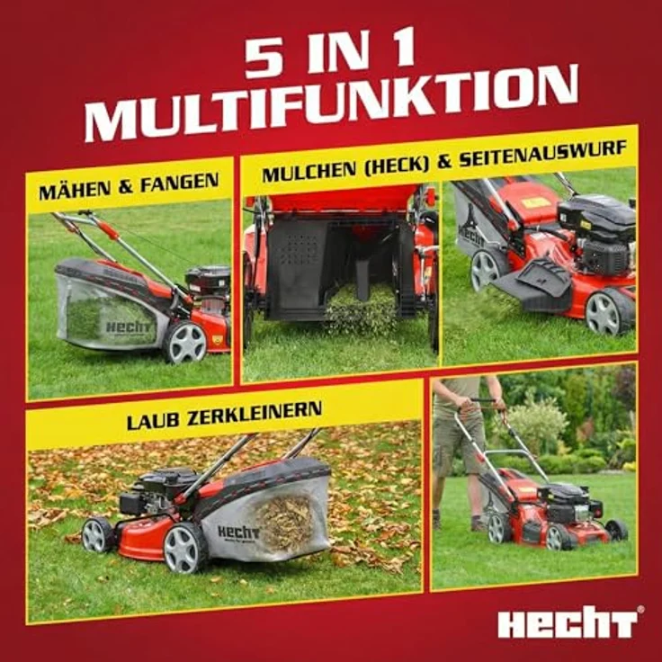 Hecht 554 SXE Benzin Rasenmäher – Bild 4