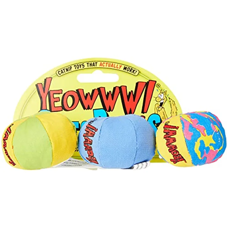 Rosewood 63409 Katzenspielzeug My Cats Balls, 3er-Pack