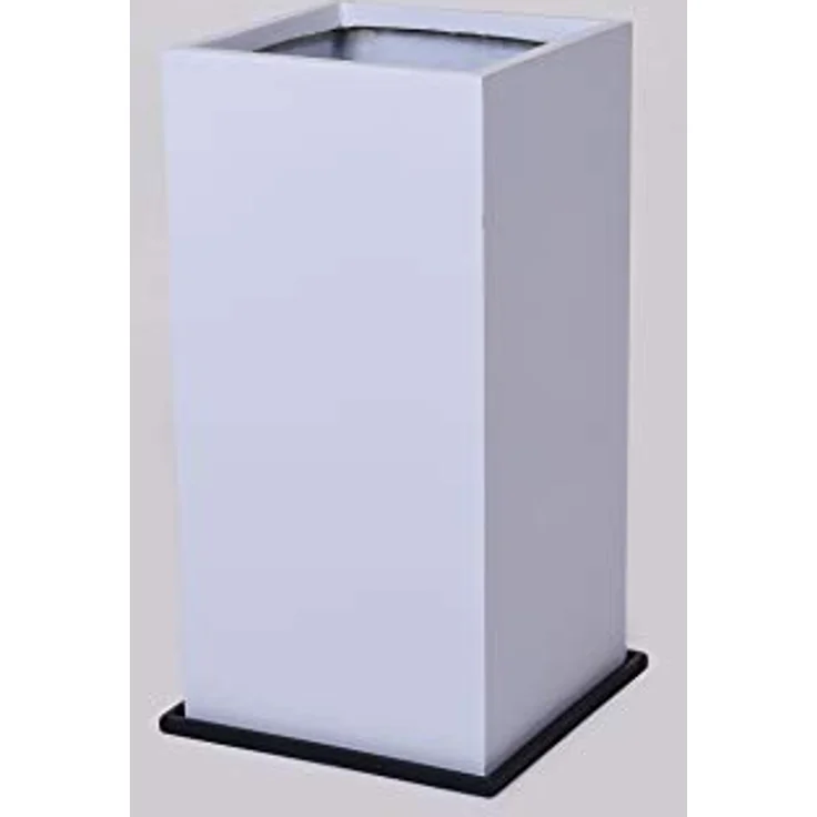 VIVANNO Untersetzer eckig für Pflanzkübel Fiberglas Undo 44 cm, Anthrazit – Bild 3