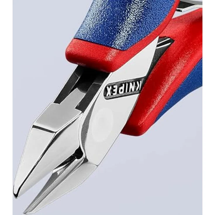 KNIPEX 77 32 115 Elektronik-Seitenschneider mit Mehrkomponenten-Hüllen 115 mm – Bild 5