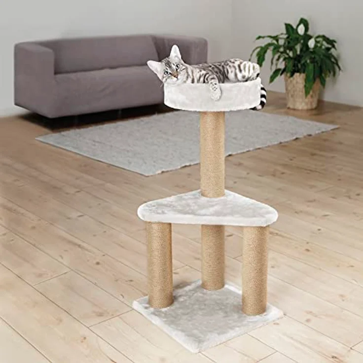 Trixie 44420 Kratzbaum Ivan, 82 cm, lichtgrau – Bild 2