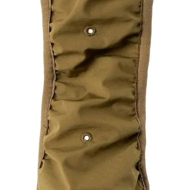 Non-stop dogwear Glacier Dog Jacket Wording Dog Olive (70), Taktische Winterjacke für Hunde mit Patches – Bild 4