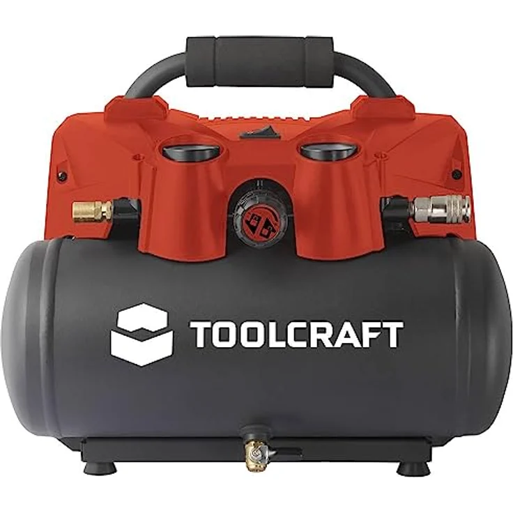 Toolcraft, Kompressor, Kabelloser Luftkompressor (8 Bar, 6 l) – Bild 2