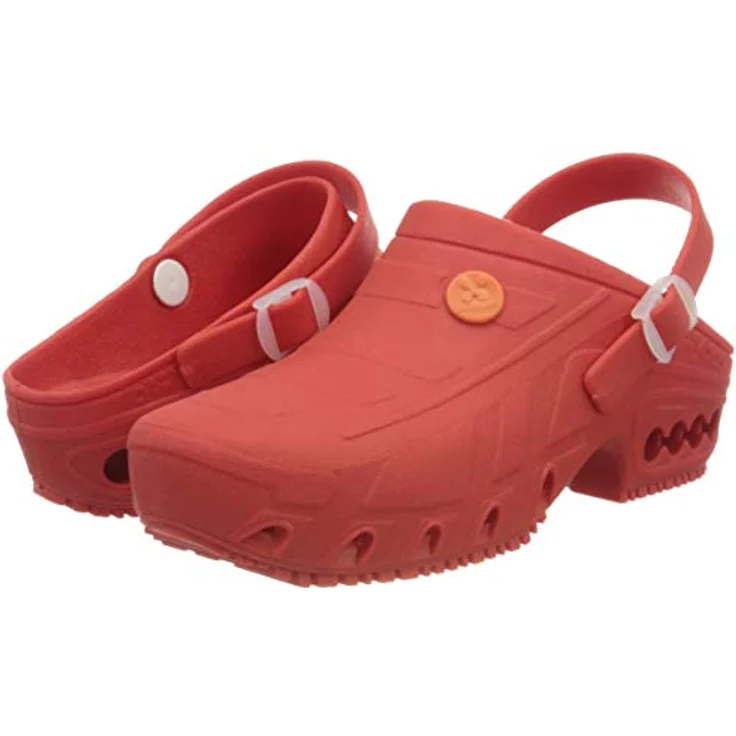 Safety Jogger OXYCLOG Clog, Sicherheitsschuhe OB/ESD, rutschfest, autoklavierbar, blau, Größe 35 – Bild 5